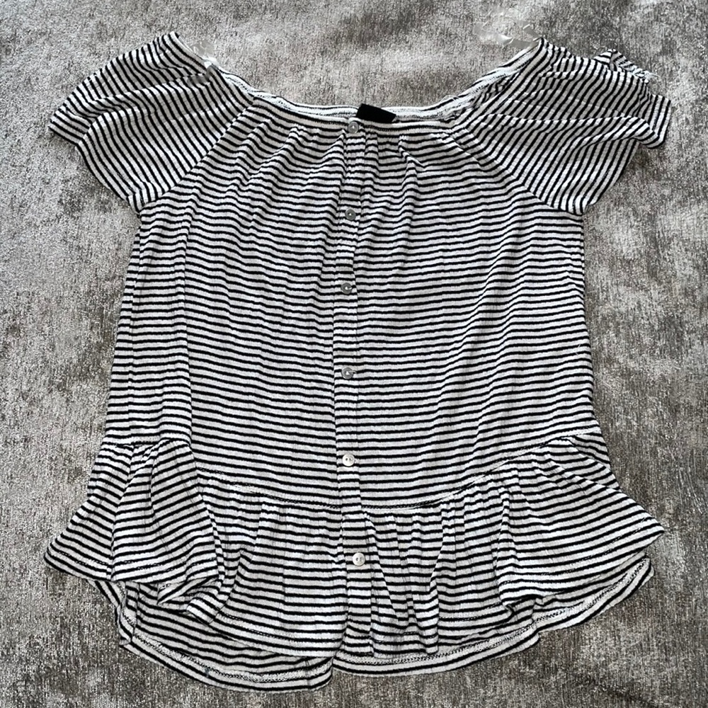 Girls short sleeve blouse
